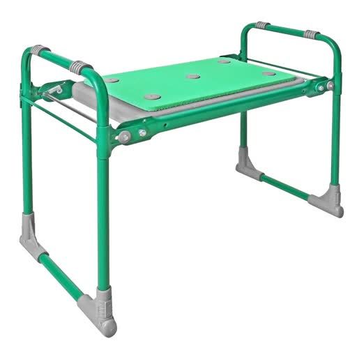 Garden bench with soft seat folding,Green