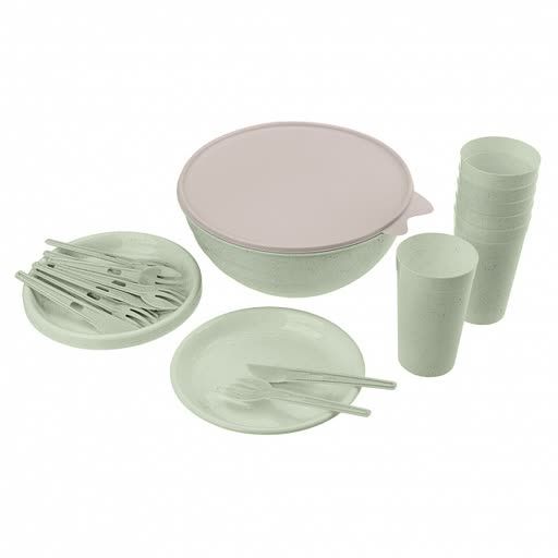 Set of picnic utensils "STANDARD" for 6 persons, 25 pieces