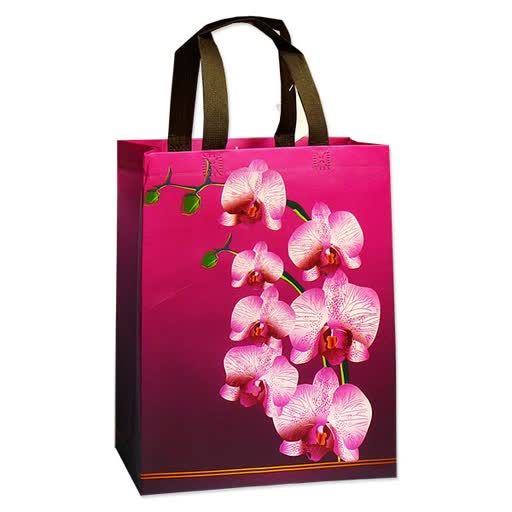 Bag-bag non-woven/polypropylene 28*35.5*9cm 06 (M) Orchid