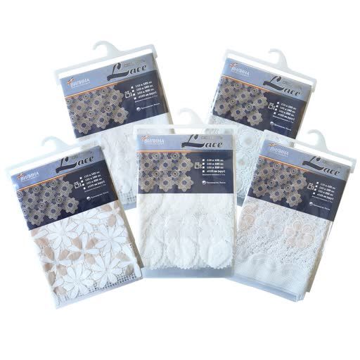 PVC tablecloth "LACE" 132x228 cm
