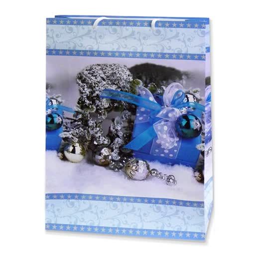 Paper gift bag New Year 33*45.7*10.2cm (J) Antella assorted.